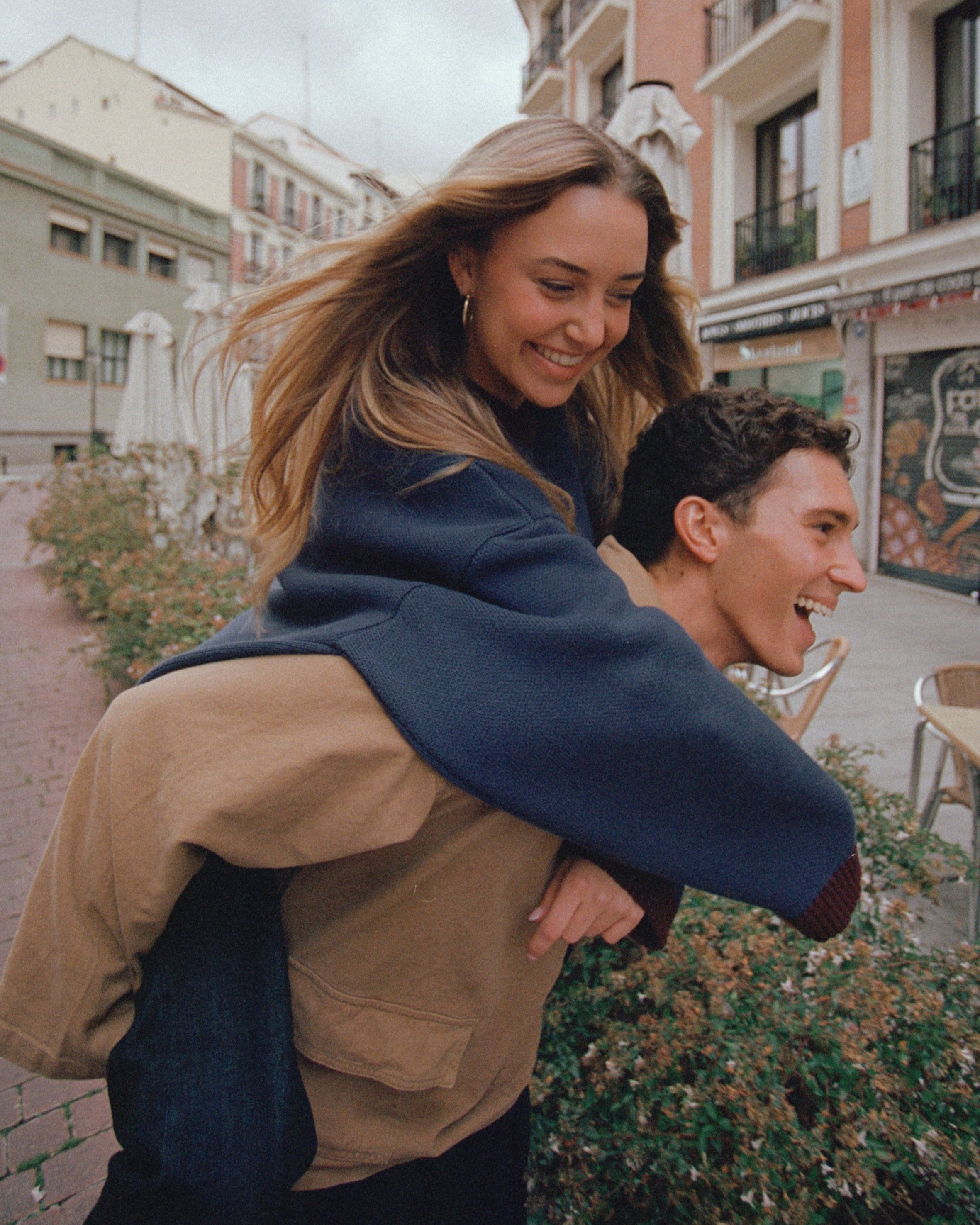 Veste en jean bordeaux