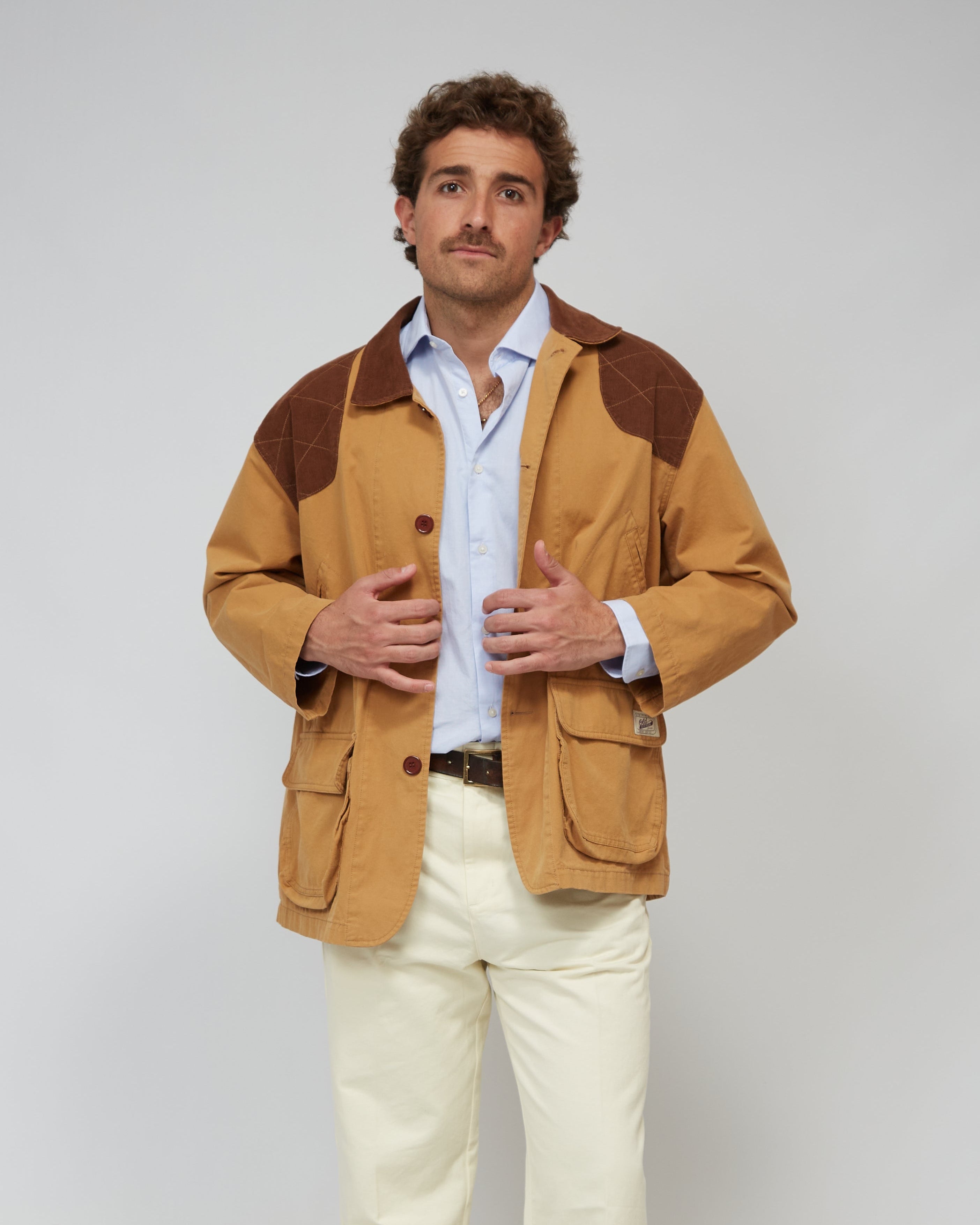 Chaqueta Cottage Camel