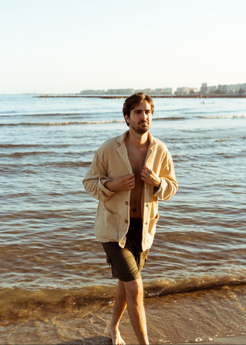 Playera beige