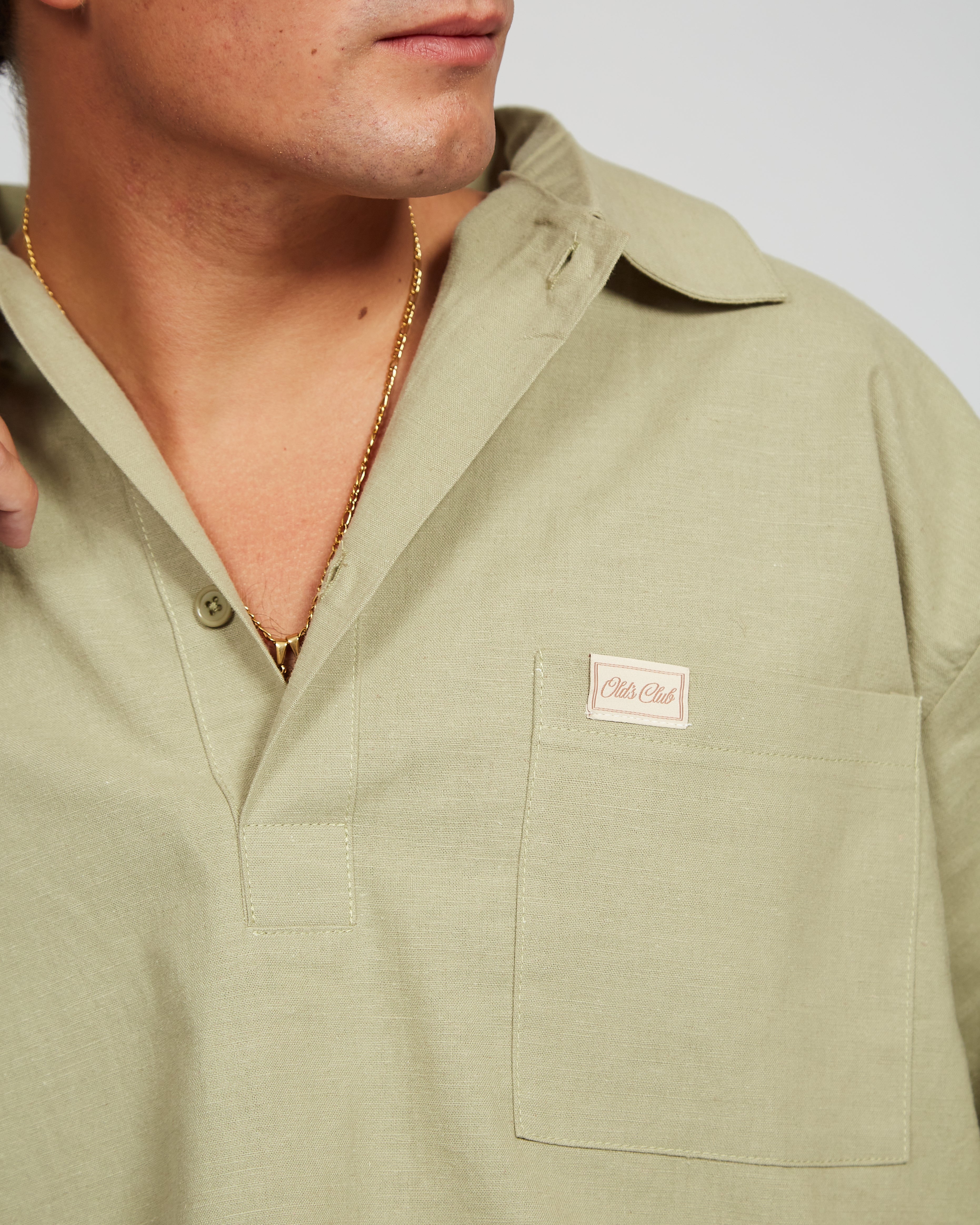 Camisa lino Ibiza