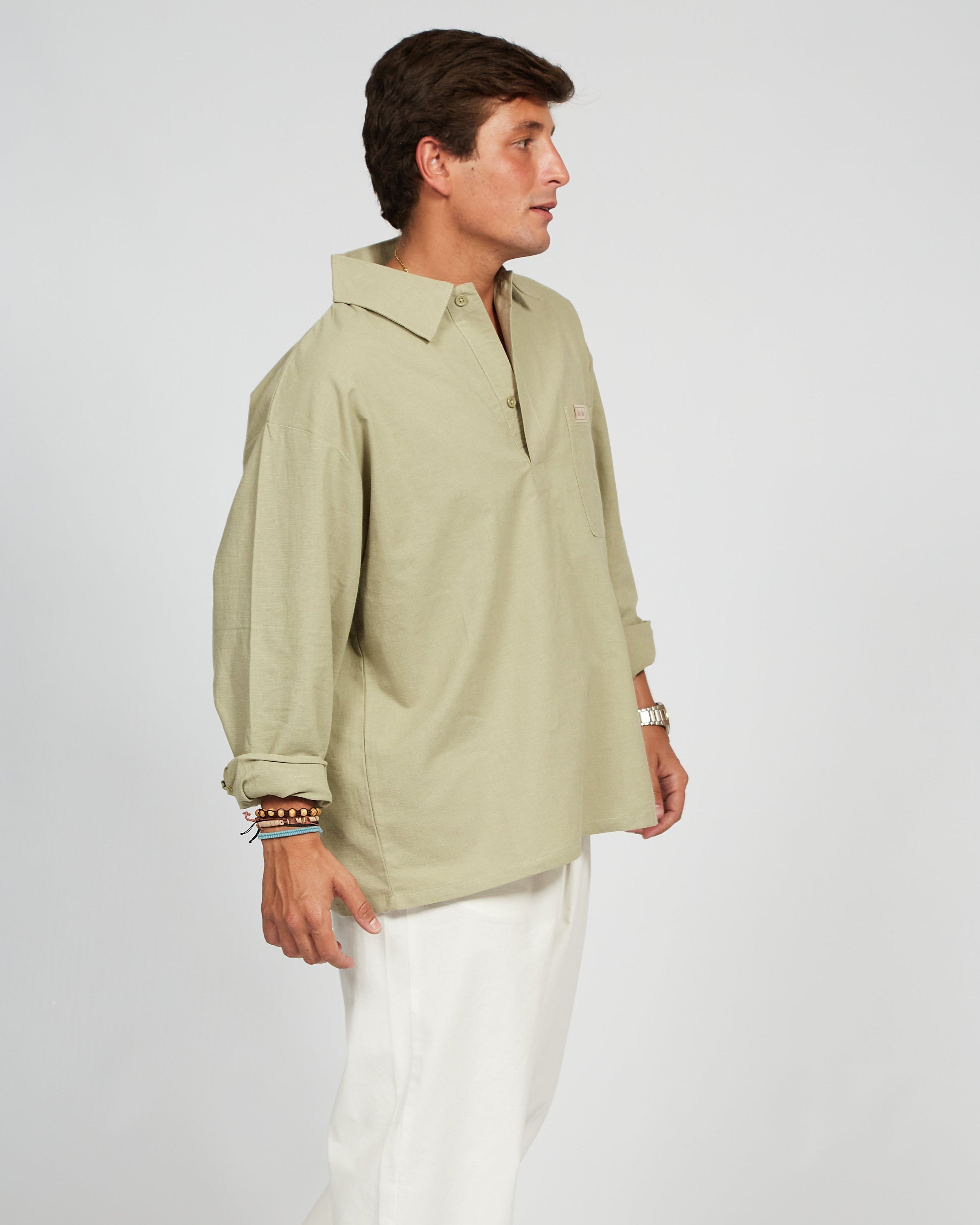 Camisa lino Ibiza