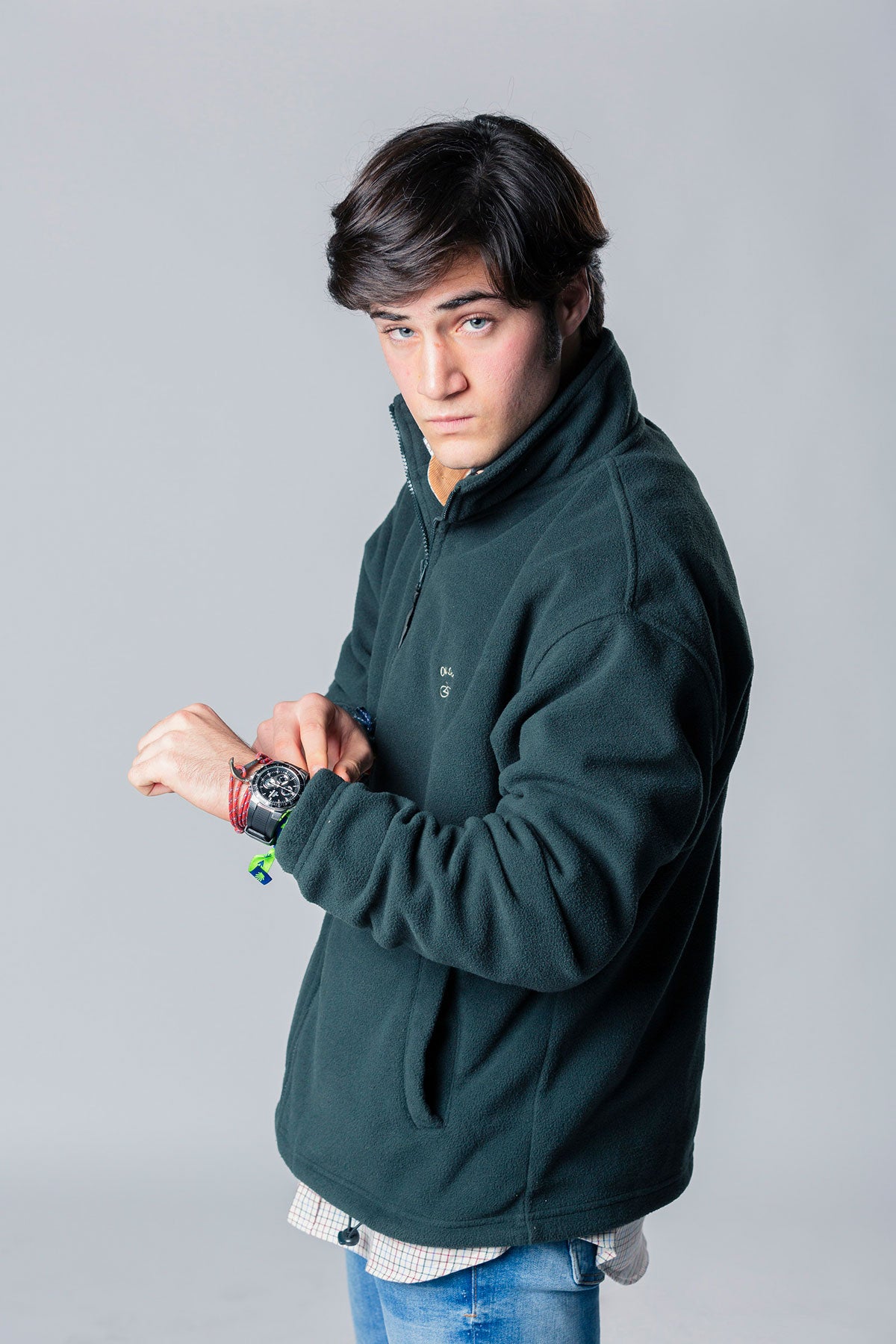 Forro polar Tierra verde
