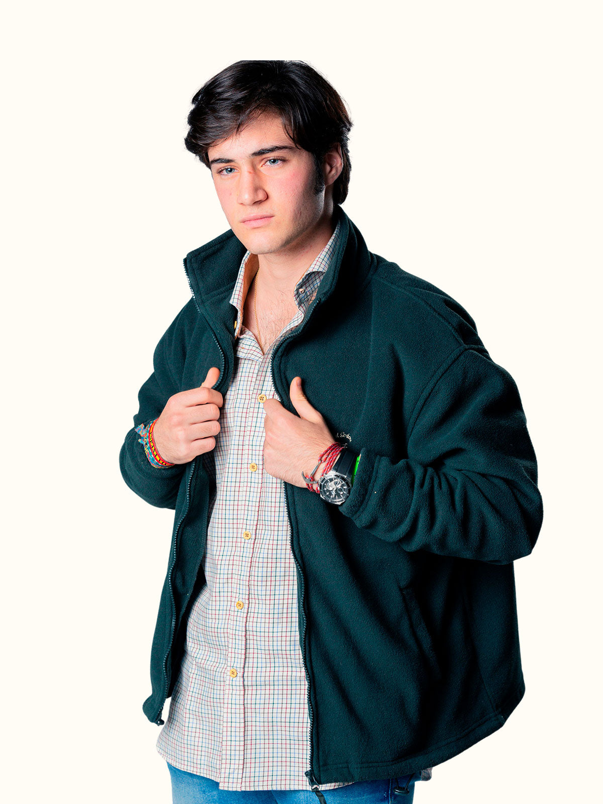 Forro polar Tierra verde