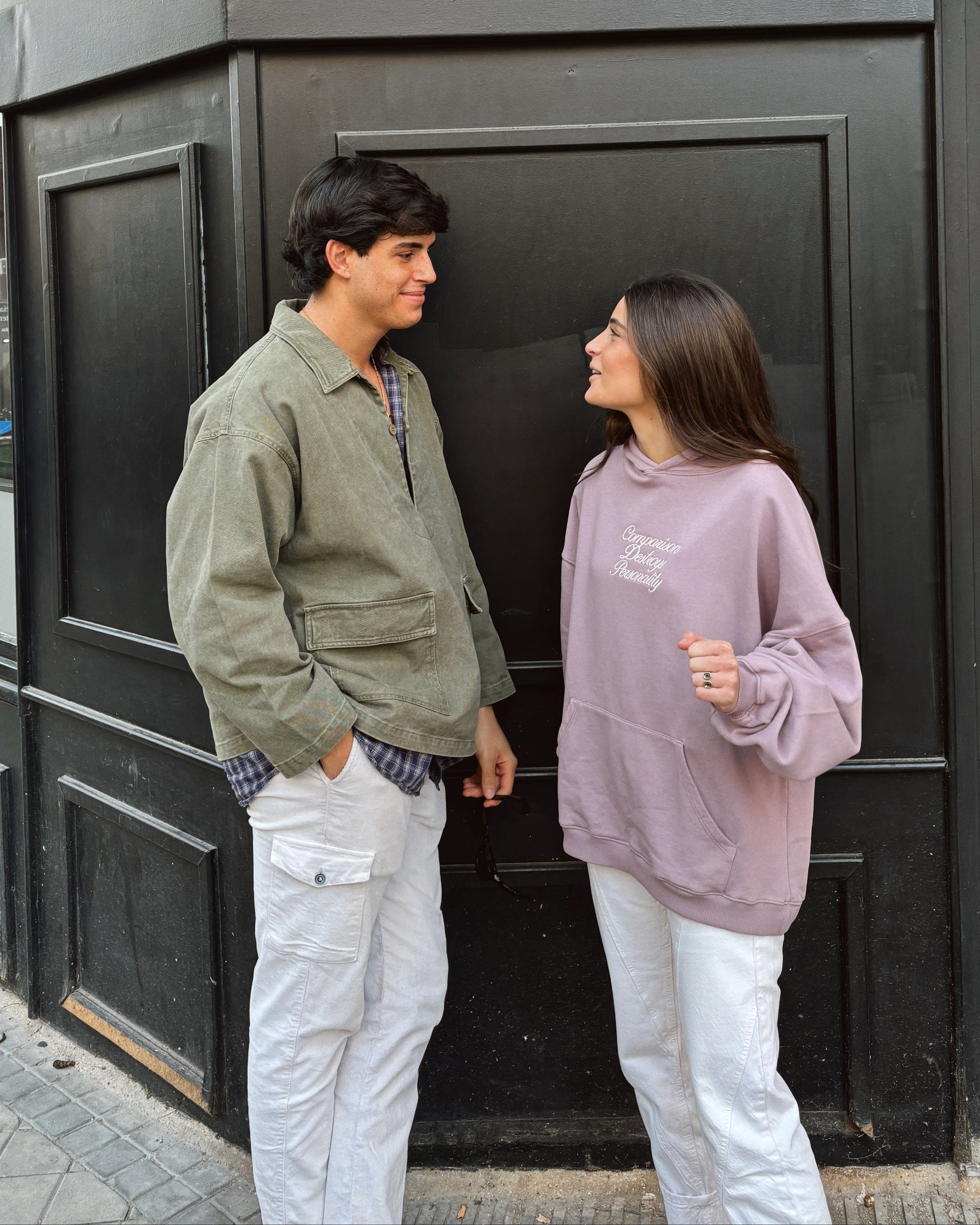 Chaqueta Denim Khaki