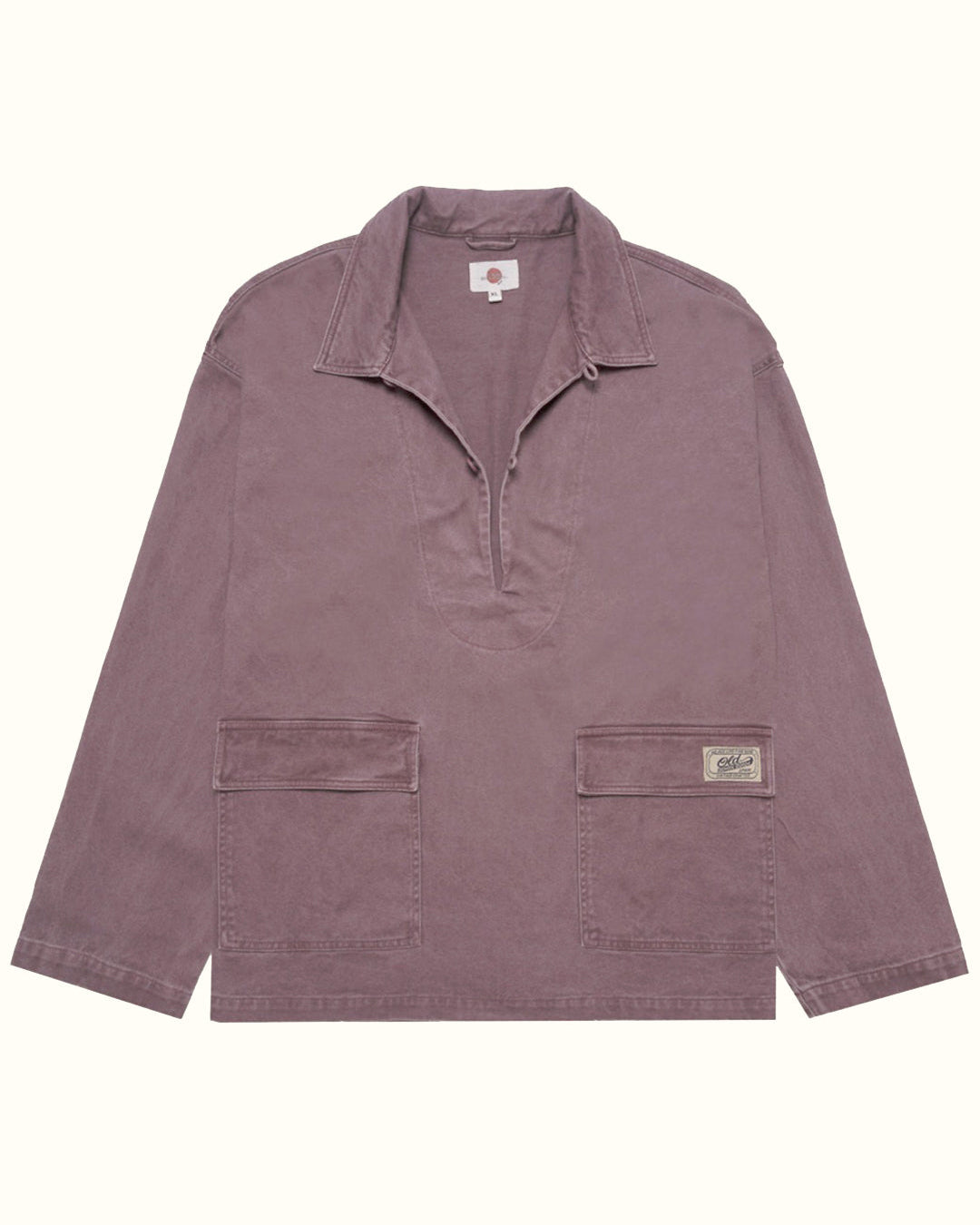 Veste en jean bordeaux