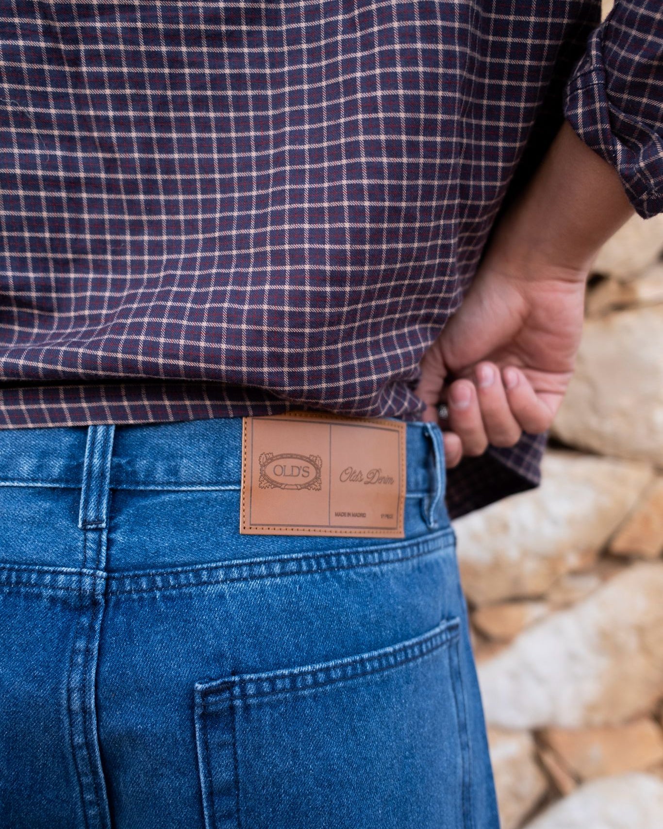 Pantalón Old's Denim oscuro