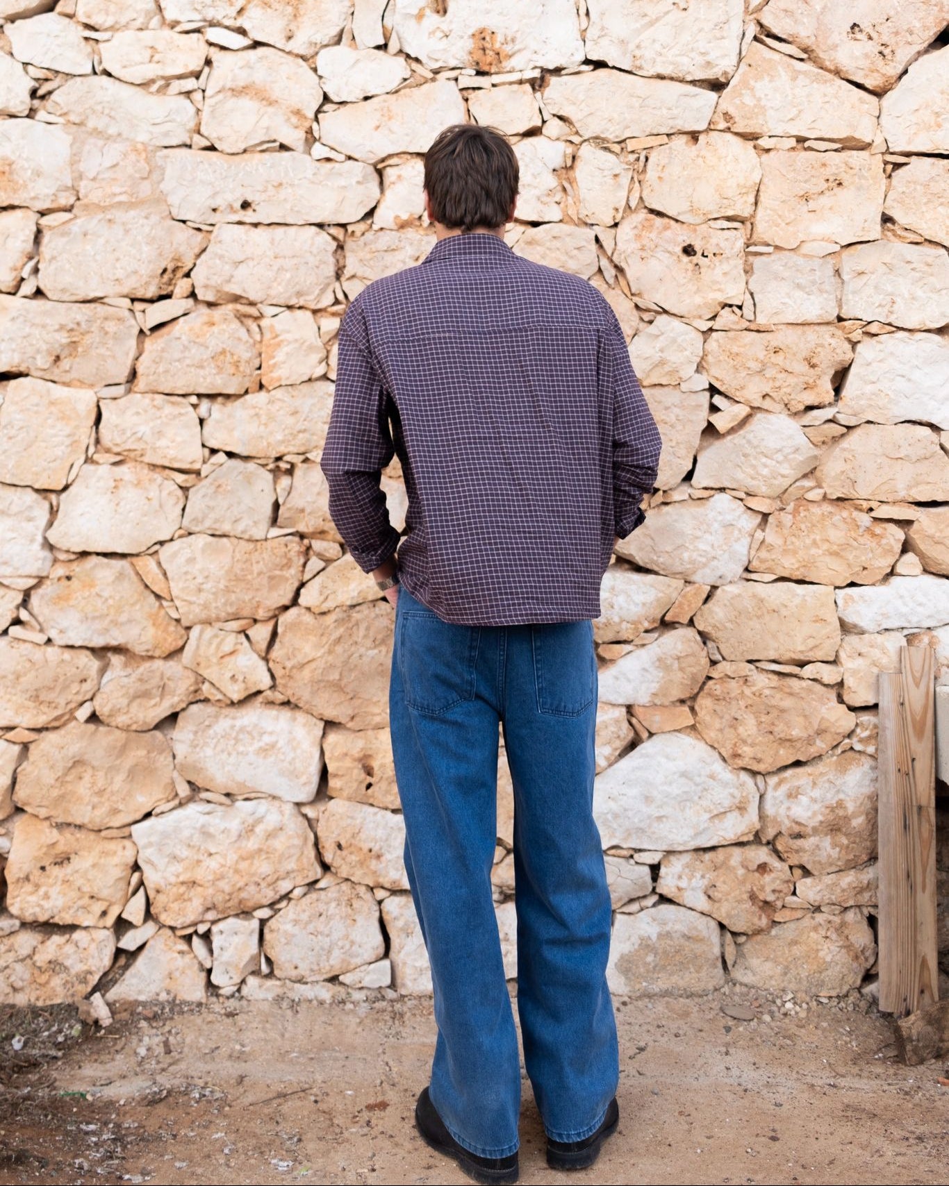 Pantalón Old's Denim oscuro