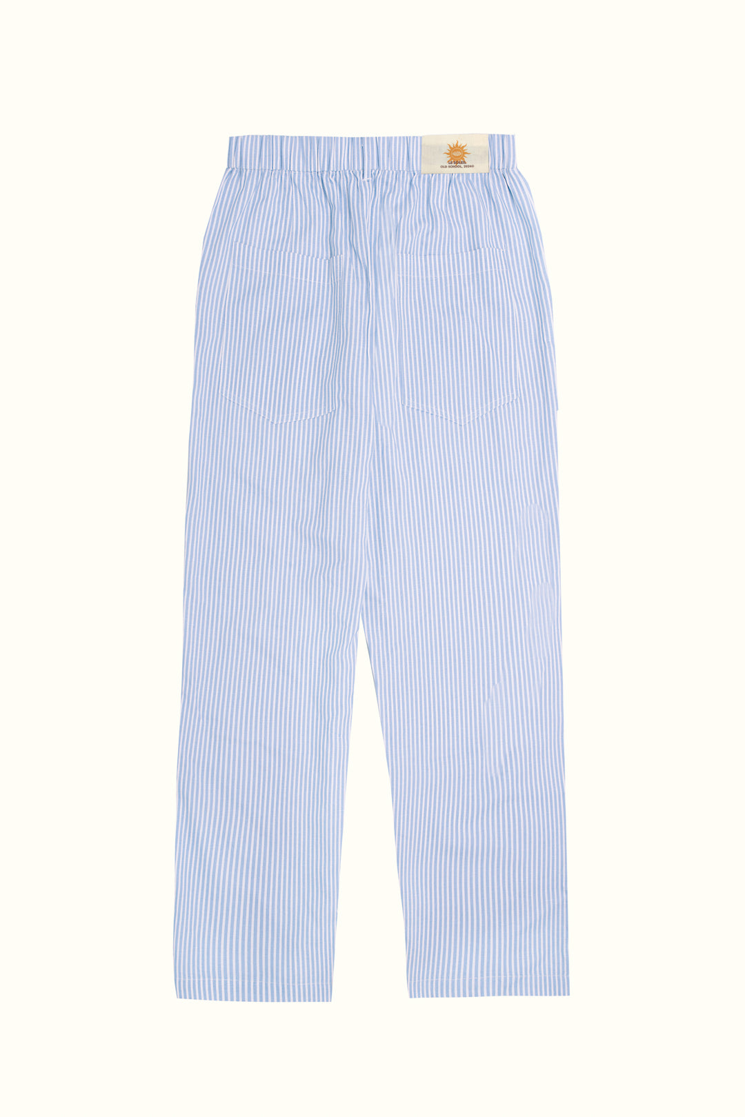 Pantalón de lino rayas