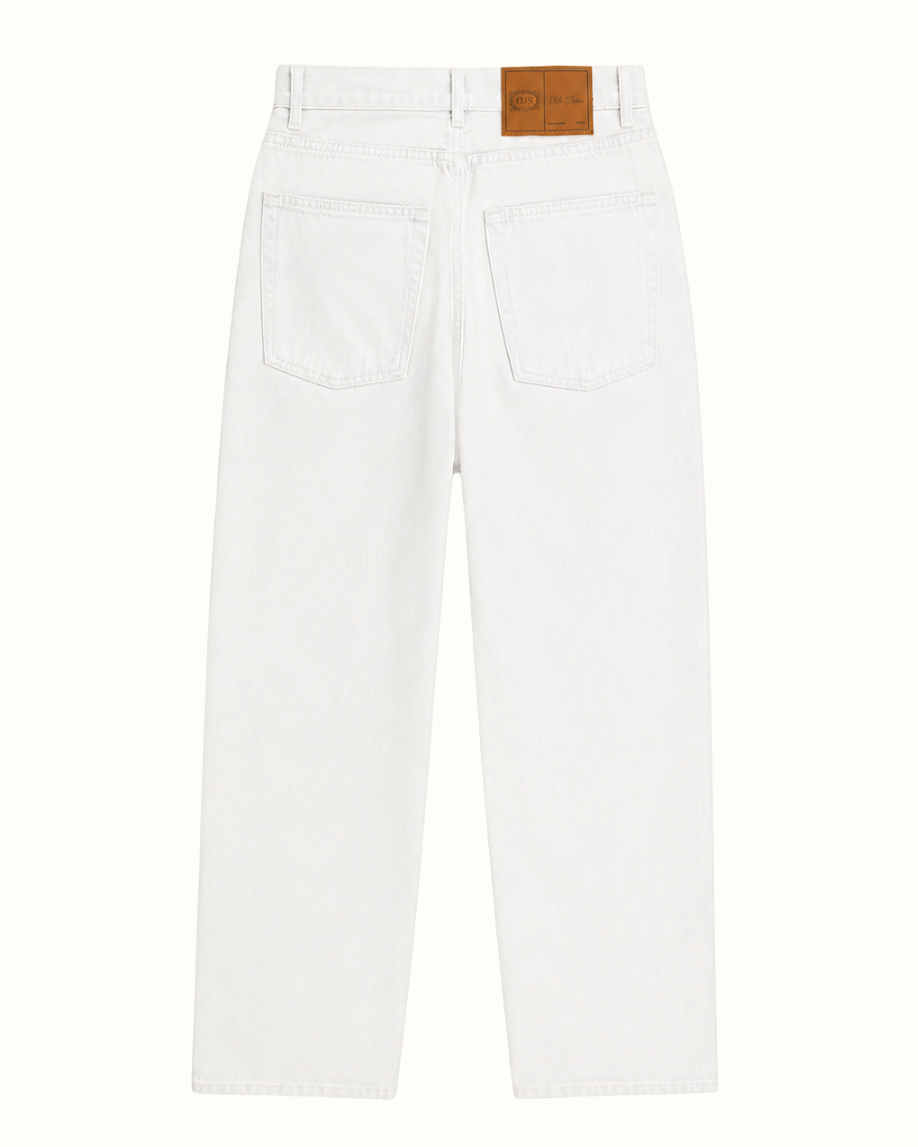 Pantalón Old's Denim blanco