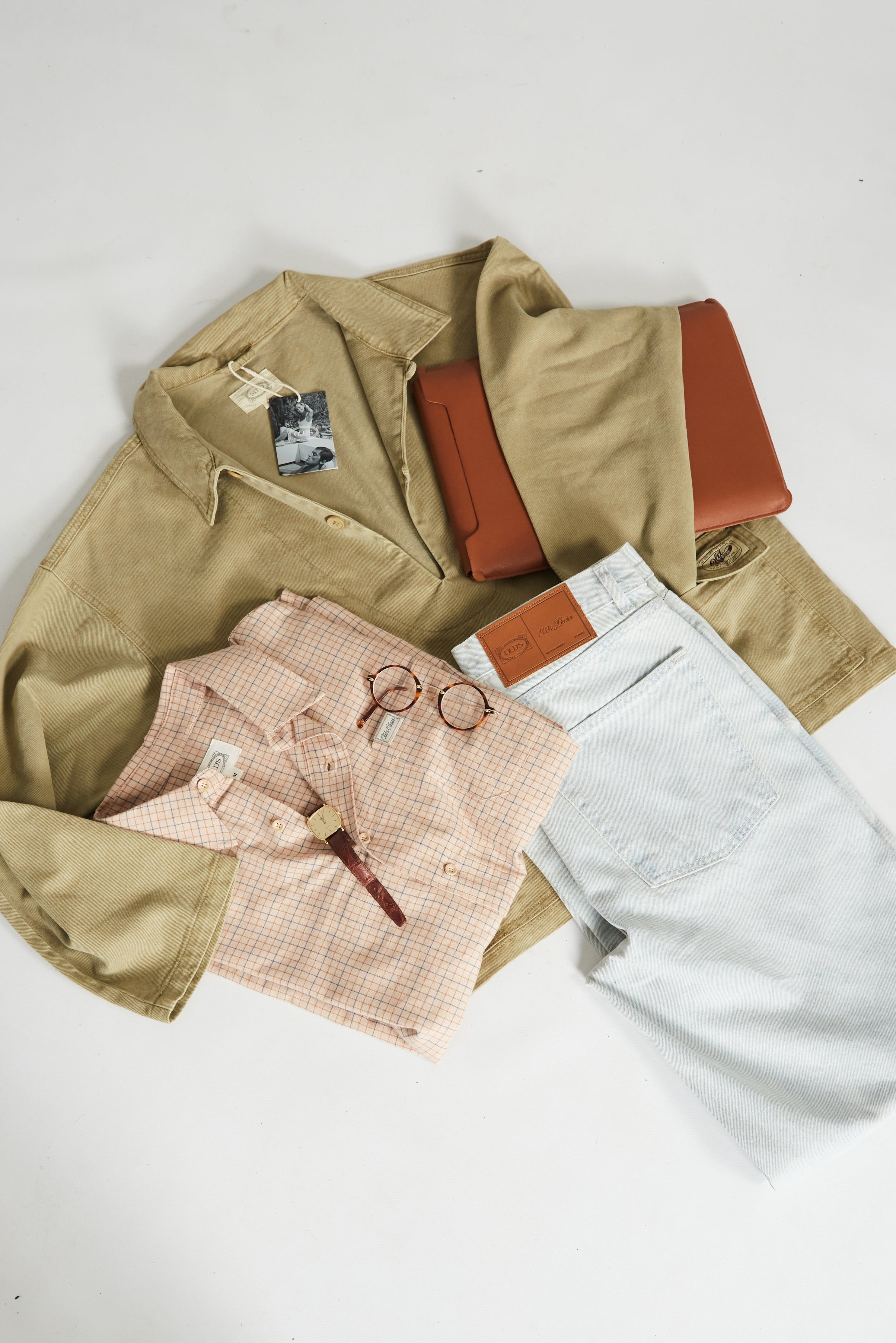 Veste en jean bordeaux