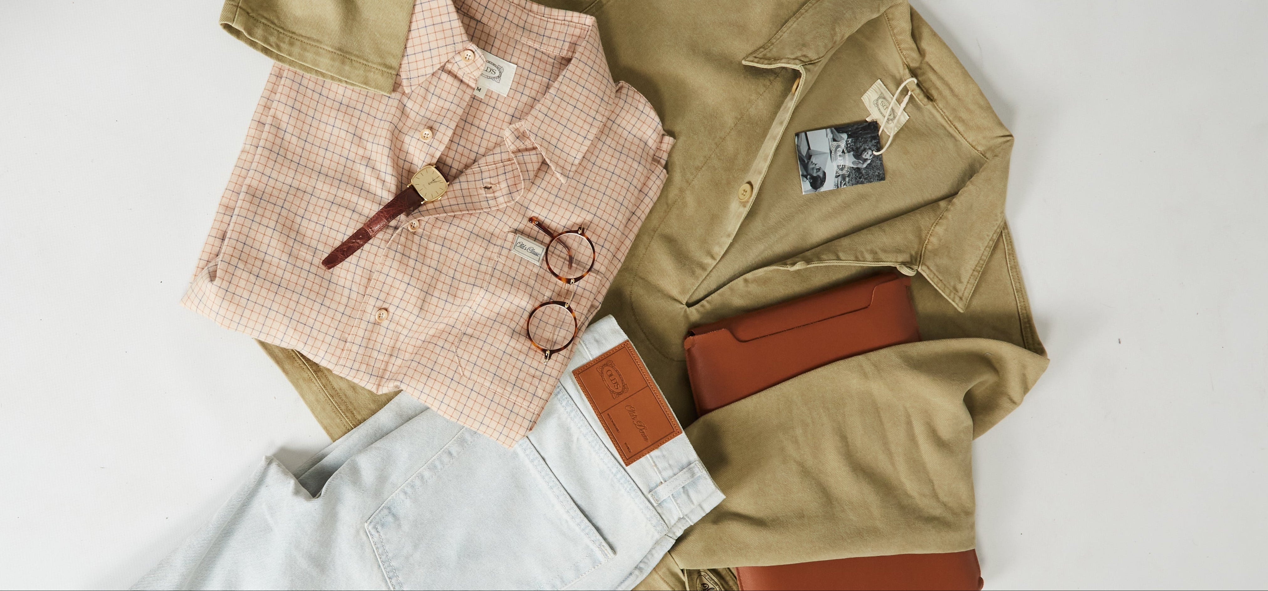 Chaqueta Denim Khaki