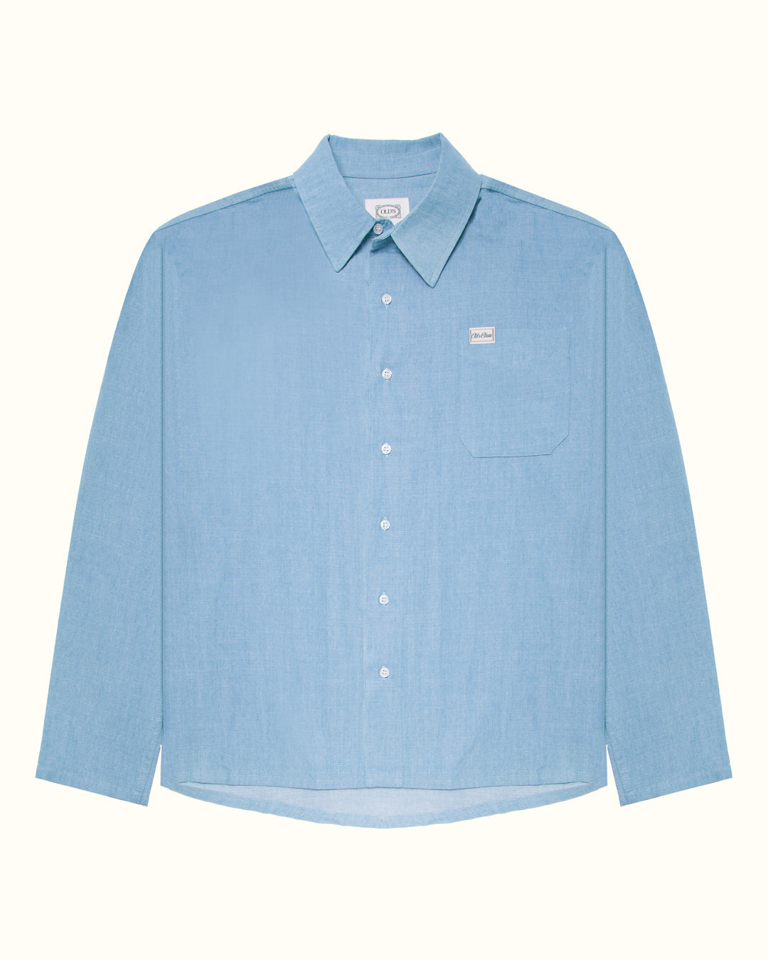 Camisa denim azul