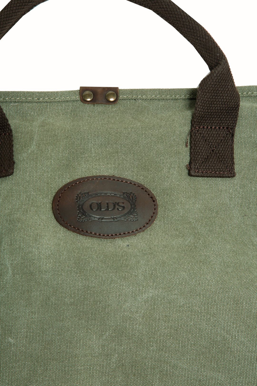 Green travel bag