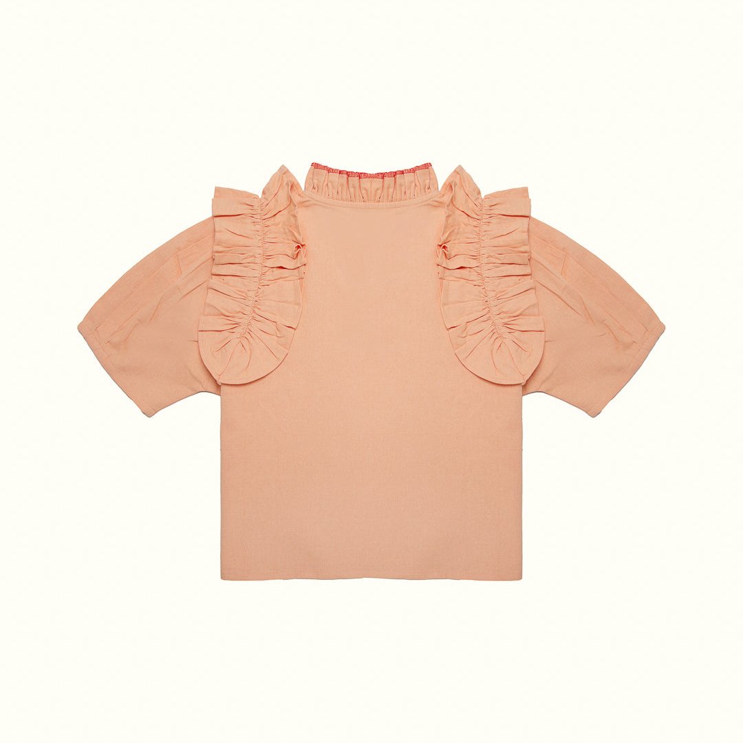 Blusa Lino Salmón Livia