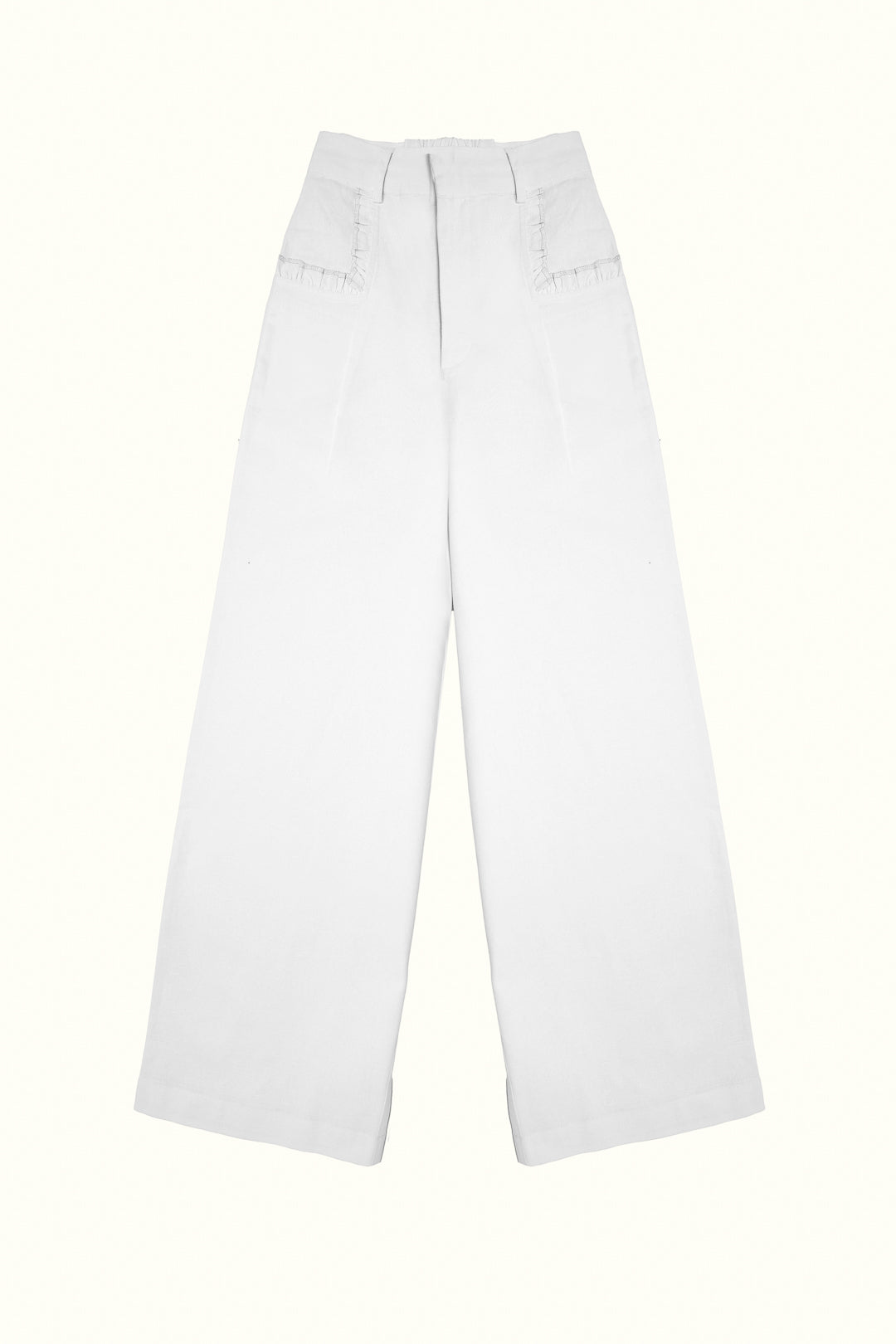 Pantalón Lino Blanco Helios