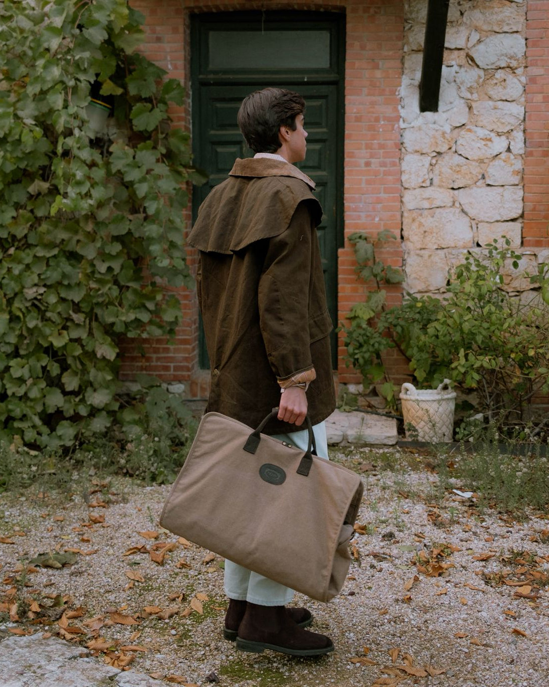 Chaqueta encerada Bramley