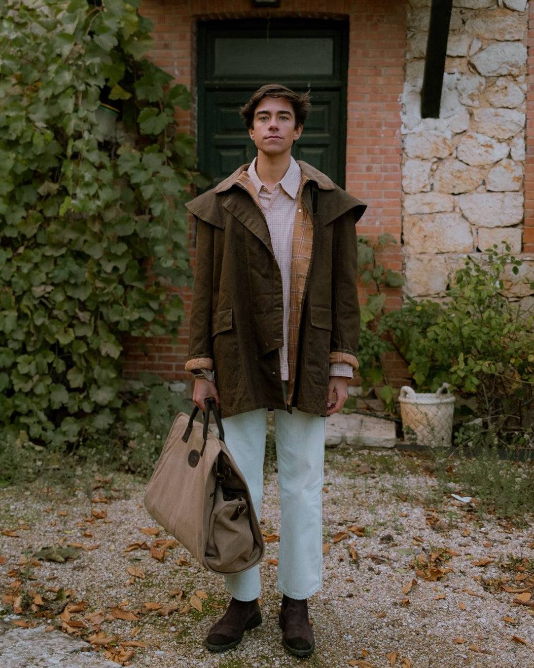 Chaqueta encerada Bramley