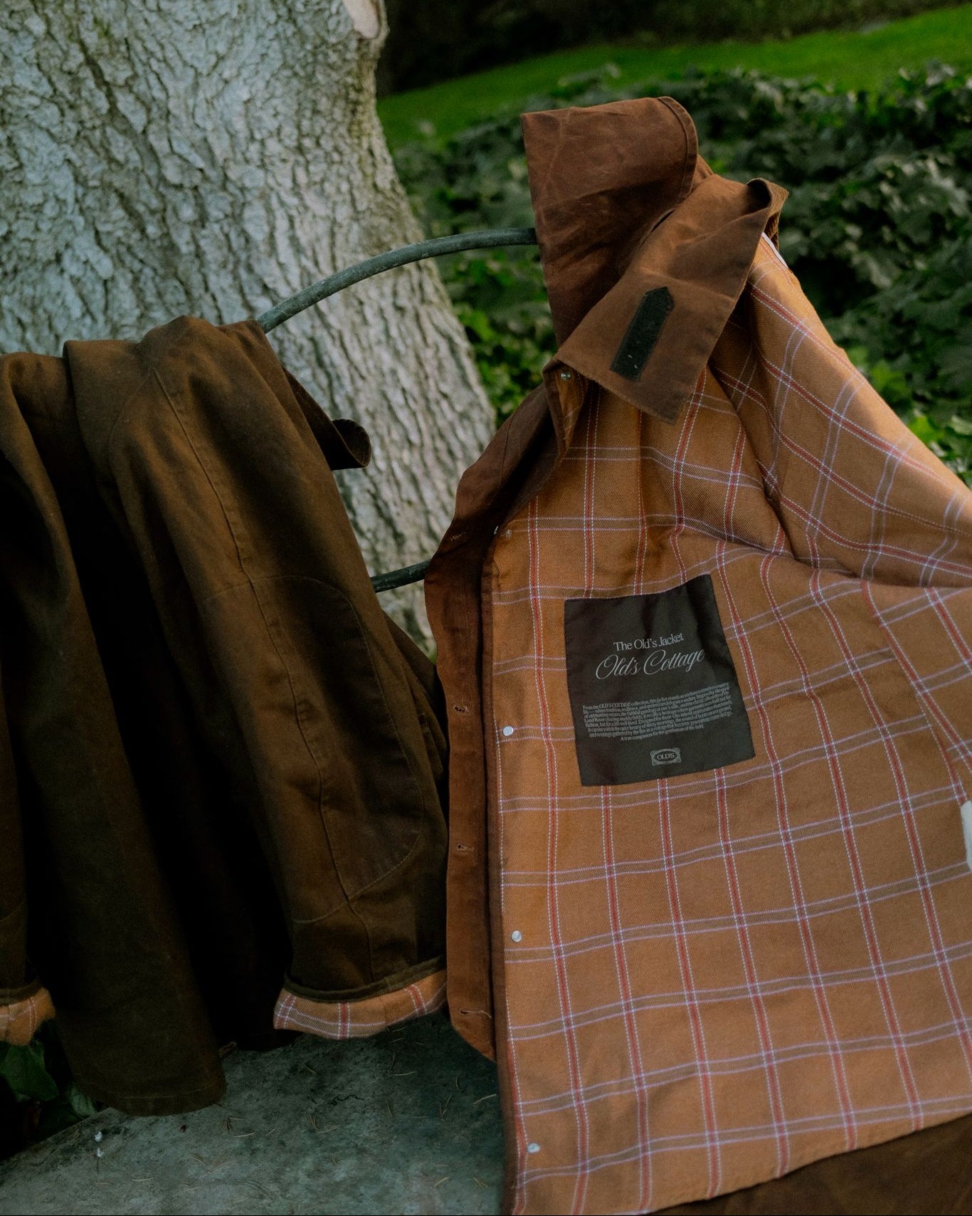 Chaqueta encerada Bramley